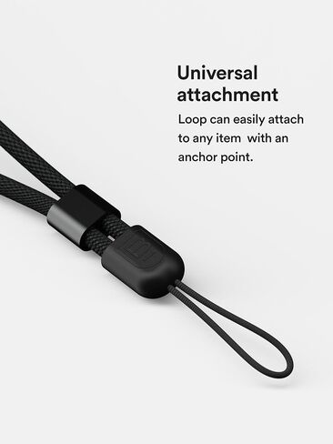 BodyGuardz Universal Adjustable Wrist Lanyard for Phone Case, Nylon Materials, Adjustable Slide, Anchor Strap Compatible in Saudi Arabia