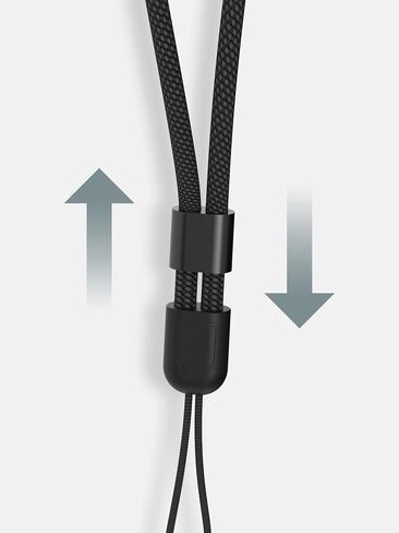 BodyGuardz Universal Adjustable Wrist Lanyard for Phone Case, Nylon Materials, Adjustable Slide, Anchor Strap Compatible in Saudi Arabia