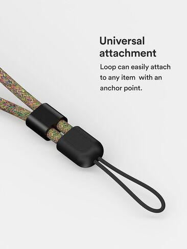 BodyGuardz Universal Adjustable Wrist Lanyard for Phone Case, Nylon Materials, Adjustable Slide, Anchor Strap Compatible in Saudi Arabia