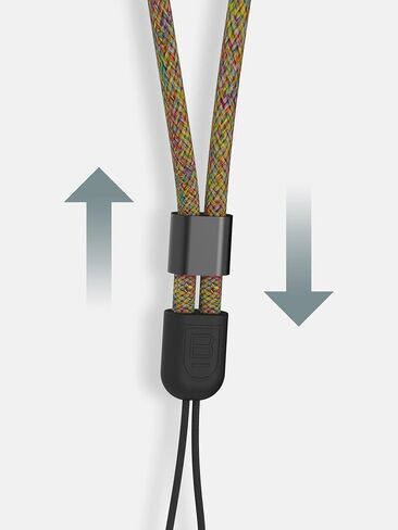 BodyGuardz Universal Adjustable Wrist Lanyard for Phone Case, Nylon Materials, Adjustable Slide, Anchor Strap Compatible in Saudi Arabia