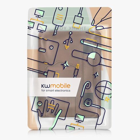 غطاء جلد PU قابل للطي وحامل للقارئ الإلكتروني متوافق مع Amazon Kindle Paperwhite 11. حافظة الجيل 2021 - أزرق داكن in Saudi Arabia