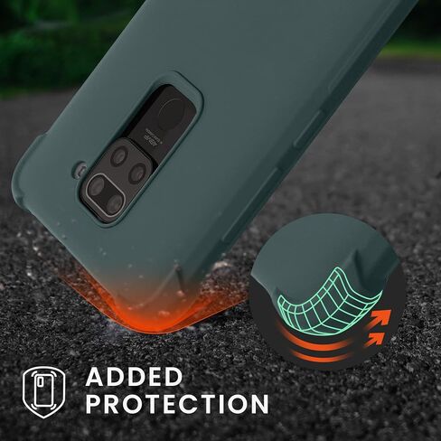 kwmobile Crossbody Case Compatible with Xiaomi Redmi Note 9 Case - TPU Silicone Cover with Strap - Coconut Swirl in Saudi Arabia