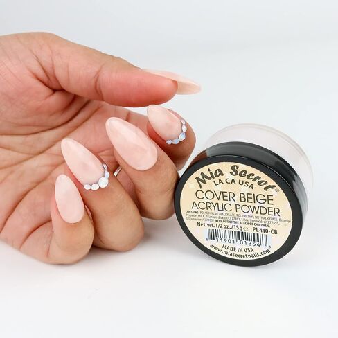Mia Secret -Fruity Collection Nail Acrylic Powder set of 12 in Saudi Arabia