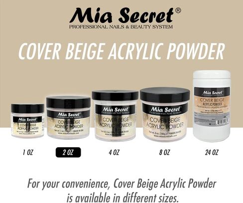 Mia Secret -Fruity Collection Nail Acrylic Powder set of 12 in Saudi Arabia