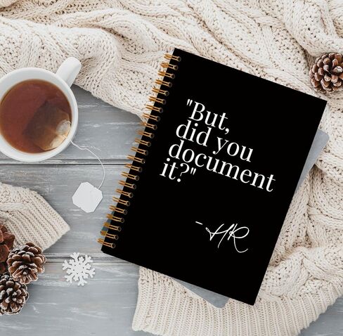 HR Gifts Notebook,Human Resourses Boho Rainbow Journals,HR Appreciation Gift,Thank You Gift for HR Manager Director,Retirement Gift for Coworker Friend,Black Hardcover Spiral Notebook 5.5x8.3 in Saudi Arabia