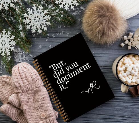 HR Gifts Notebook,Human Resourses Boho Rainbow Journals,HR Appreciation Gift,Thank You Gift for HR Manager Director,Retirement Gift for Coworker Friend,Black Hardcover Spiral Notebook 5.5x8.3 in Saudi Arabia