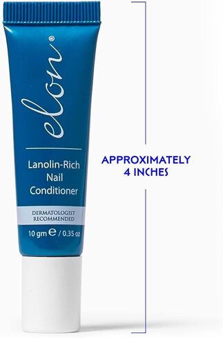 Elon Lanolin-Rich Nail Conditioner, Strengthens Nails & Protects Cuticles, Recommended by Dermatologists & Podiatrists (10g tube) in Kuwait