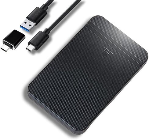 Portable 500GB External Hard Drive HDD — USB 3.0 & USB C for PC, Mac, PlayStation, Phone & Xbox - Ultra Fast in Saudi Arabia