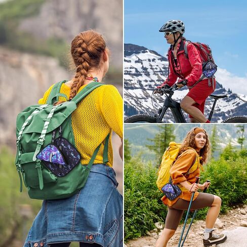 Rquite 2 Pcs Pee Cloth, Pee Cloth for Women Hiking, Soft & Absorbent Pee Rag, Reusable Toilet Paper Washable, Wipes After Female Urination, Women Travel Camping Backpacking Essentials in Kuwait