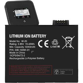 for Netgear Nighthawk M6 Pro MR6500 Battery W-20 Battery for Nighthawk M5 MR5000 MR5100 MR5200 MR5200-100EUS M6 MR6150 MR6550 Replacement Battery