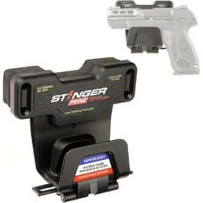 Stinger Prime Gun Magnet Mount, w/Trigger Guard Protection, Magnetic Gun Mount for Car, Conceal in Car, Truck, Desks, Safes, Walls, Gun Magnet for Handgun Rifle Shotgun Pistol Revolver