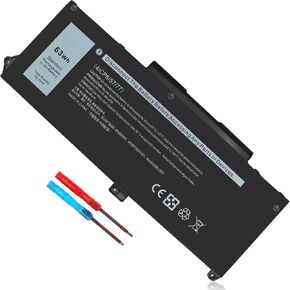 63WH RJ40G RJ4OG Battery for Dell Latitude 14 5420 Latitude 15 5520 Precision 15 3560 3H45Y 4MTF7 7RV10 F3T9T, fits 4 Cells 01K2CF 075X16 WY9DX 0WY9DX 0WK3F1 0M3KCN 005R42 P137G P137G001 P104F001