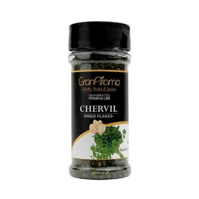 GranAroma Chervil Dried Flakes, Delicate & Mild Flavor, Perfect for Soups, Salads & Garnishes (0.57 Ounce)