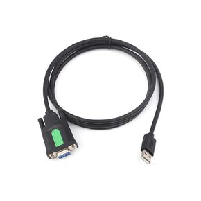 Waveshare Industrial USB to RS232 Adapter with Original FT232RL FTDI Chip, USB Type A to RS232 Female DB9 (9 Pin) Serial Converter Cable for Cashier Register, Modem, Scanner, Digital Cameras, 1.5m