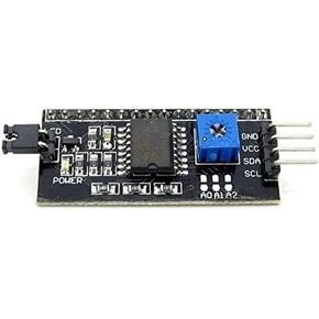 5 Pcs 1602LCD Display IIC/I2C/TWI/SP I Serial Interface Board Module Port for Arduino