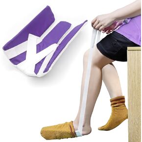Homymusy Sock Aid,Soft Sock Aid Device for Elderly, Disabled,Pregnancy Hip,Knee or Back Injuries