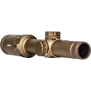 الموديل SAI 6 1x-6x 24mm منظار البندقية البصري LPVO ذو الطاقة المنخفضة مع ميزة التصويب السريع شبكاني