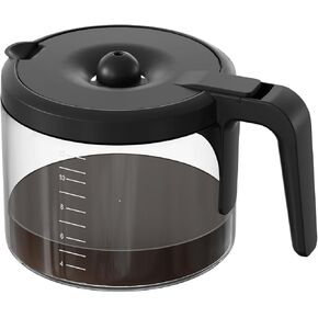 12 Cup Coffee Maker Carafe Replacement Pot Compatible with Keurig 5000 K-Duo Essentials and K-Duo Essentials Hot & Cold Brewers Only (NOT Fit K-Duo 5100 Model)
