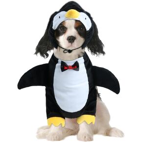HOTUMN Dog Penguin Halloween Costume - Cute and Funny Pet Costume Soft Dog Cosplay Outfits Halloween Christmas Party Dog Clothes for Medium Pets(Large)