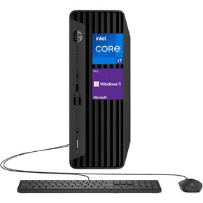HP Pro 400 G9 Small Form Factor Desktop Computer | Intel Core i7-12700 | 32GB RAM | 1TB PCIe SSD | 2-Monitor Support 4K | Wi-Fi 6 | HDMI | Type-C | DP | Wired Keyboard and Mouse | Windows 11 Pro