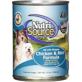 Nutri Source Chicken & Rice - 12x13 oz in Kuwait