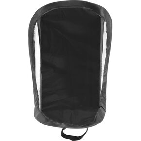 Cell Phone Sun Shade, Car Phone Sunscreen Cover Black Mobile Phone Umbrella Cover Cloth Glare Blocking Phone Stand Sun Shield to Block Sunlight for Car Motorcycle