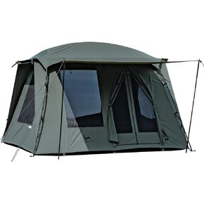 Canvas Tent Glamping Tent with Stove Jack 4 Person Tent for Family Camping 4 Season Tent