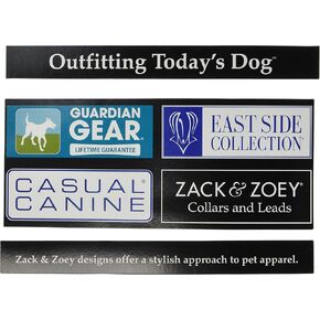 Zack & Zoey Collar & Lead Rack Signage Set
