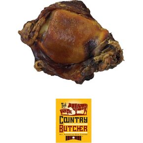 The Country Butcher Beef Shank Dog Bonesfor Aggressive Chewers, Large and Medium Breed Dog Treat, Natural, Tough, Chew Toy, Made in The USA, 3 Count