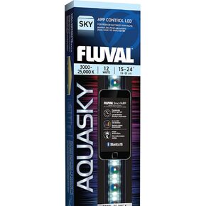 Fluval Aquasky 2.0 LED Aquarium Lighting, 18 Watts, 24-36 Inches