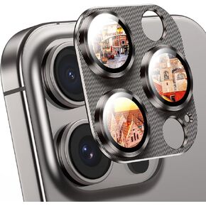 AFARER Camera Lens Protector for iPhone 16 & 16 Plus,Ultra HD 9H Glass,[Strong Adhesion][Scratch Resistant] Camera Protective Film Ring Cover for iPhone16/16 Plus-2PCS (NavyBlue