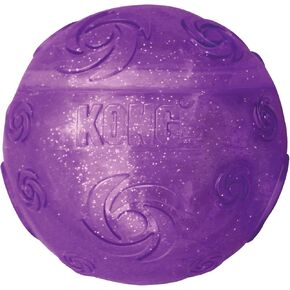 KONG Squeezz Crackle Ball, Medium, Colors may vary