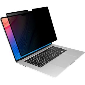 MOSISO Privacy Screen Protector Compatible with MacBook Air 15 inch 2024 2023 Release A3114 A2941 M3 M2 Chip, Laptop Privacy Screen Filter Film Matte Anti Glare Scratch Proof