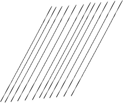 FOXBC Spiral Scroll Saw Blades - Plain End (#6 Fine Wood Cutting) in Saudi Arabia