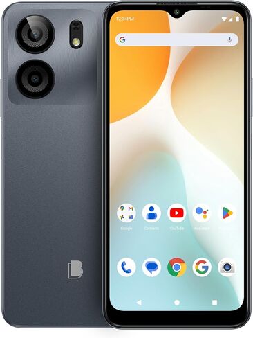 BLU F5| 5G | 2024 | 3-Day Battery | Unlocked | 6.6" HD+ Display | 128GB | Dual 50MP | US Version | Grey in Kuwait
