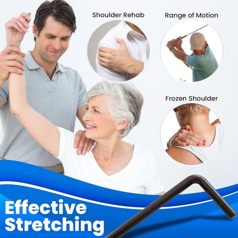 RangeMaster ShoulderWand Therapy Stretching Tool │ Collapsible Stretching Bar │ Physical Therapy Tool for Recovery and Increasing Motion in Saudi Arabia