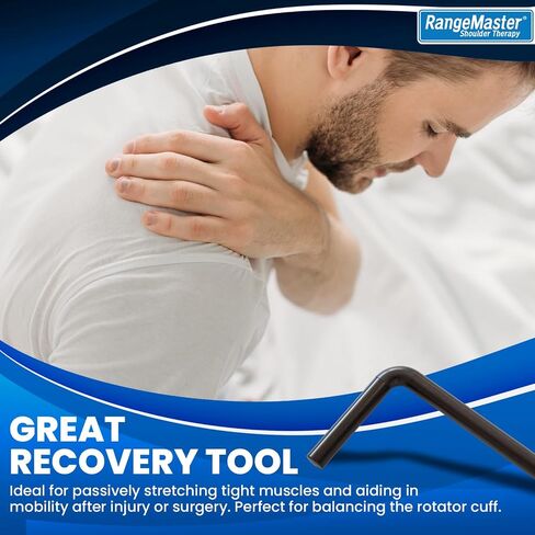 RangeMaster ShoulderWand Therapy Stretching Tool │ Collapsible Stretching Bar │ Physical Therapy Tool for Recovery and Increasing Motion in Saudi Arabia