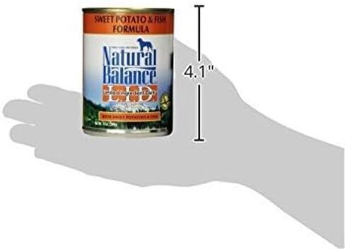 طعام الكلاب بتركيبة البطاطا الحلوة من ناتشورال بالانس (عبوة من 12 علبة سعة 13 أونصة) in Kuwait