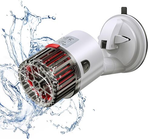 Pawfly 3 W Aquarium Wave Maker 800 GPH مضخة دوران غاطسة قابلة للتعديل لخزانات الأسماك حتى 50 جالون مضخة مياه لرأس حوض السمك مع قاعدة كأس شفط قوية in Saudi Arabia