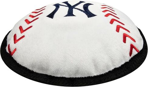 Pets First MLB Los Angeles Dodgers Baseball Tough Toy for Dogs, Best MLB Dog Toy with Team Logo in Saudi Arabia