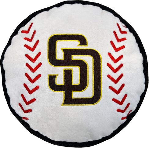 Pets First MLB Los Angeles Dodgers Baseball Tough Toy for Dogs, Best MLB Dog Toy with Team Logo in Saudi Arabia