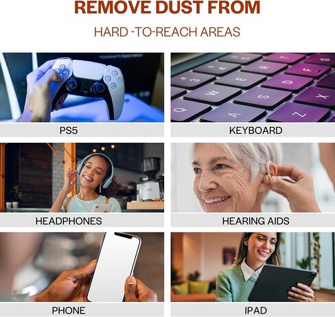 Keyboard Cleaner Air Spray - Air Duster Compressed Air Can for PS5, Computer, PC, Keyboard, Electronics, 3PCS(10oz) in Saudi Arabia