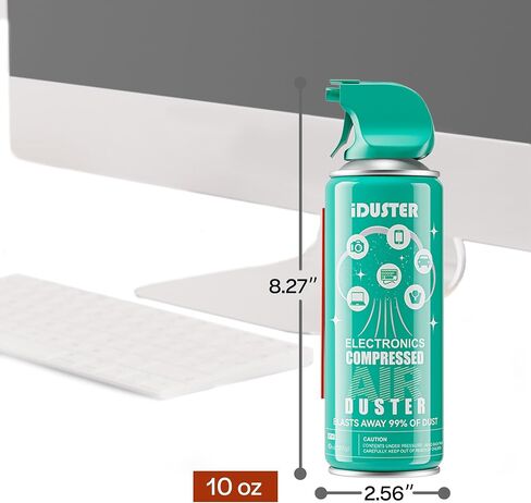 Keyboard Cleaner Air Spray - Air Duster Compressed Air Can for PS5, Computer, PC, Keyboard, Electronics, 3PCS(10oz) in Saudi Arabia