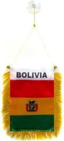 AZ FLAG Italy Mini Banner 6'' x 4'' - Italian Pennant 15 x 10 cm - Mini Banners 4x6 inch Suction Cup Hanger in Saudi Arabia