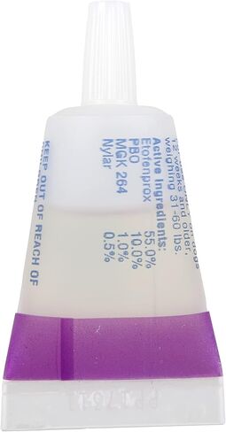 Hartz UltraGuard علاج موضعي للكلاب للبراغيث والقراد والوقاية من البراغيث والقراد، 6 أشهر، أكثر من 60 رطلًا من الكلاب in Saudi Arabia