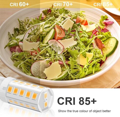 مصابيح G9 LED، 3000K أبيض دافئ 5W 450LM LED لمبات الإضاءة، لا وميض غير قابل للتعتيم، 40W لمبة هالوجين مكافئة، 120V Bi Pin G9 لمبات قاعدة للإضاءة المنزلية، 6 عبوات in Kuwait