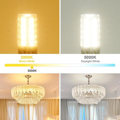 مصابيح G9 LED، 3000K أبيض دافئ 5W 450LM LED لمبات الإضاءة، لا وميض غير قابل للتعتيم، 40W لمبة هالوجين مكافئة، 120V Bi Pin G9 لمبات قاعدة للإضاءة المنزلية، 6 عبوات in Kuwait