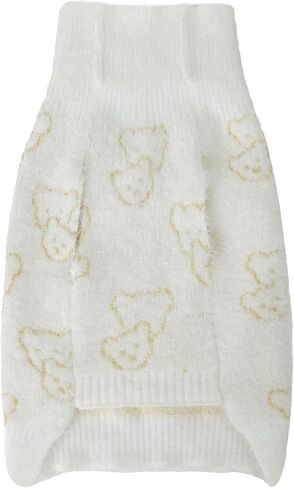 Nourse Chowsing Pure White Turtleneck Dog Sweater - Classic Knit Dog Jumper Coat - Cold Weather Clothes Outfits for Small Dogs (white - S) in Saudi Arabia