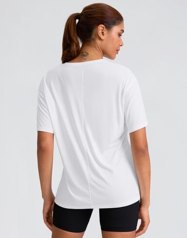 G Gradual Women's Workout Shirts Loose Fit Short Sleeve Workout Tops for Women Athletic Gym Yoga Casual Summer, Tropical Green, XX-Large in Kuwait
