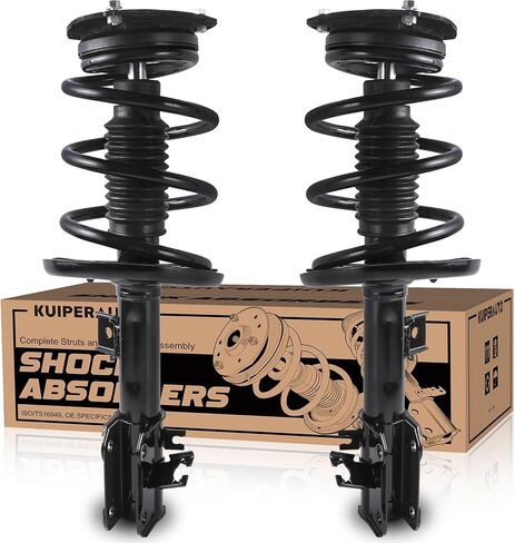 171419 171418 دعامات التعليق الأمامية ممتصات الصدمات مجموعة كاملة من الصدمات مع زنبرك ملفوف متوافق مع نيسان ماكسيما إنفينيتي I30 3.0L 2000 2001 (مجموعة من 2) in Kuwait